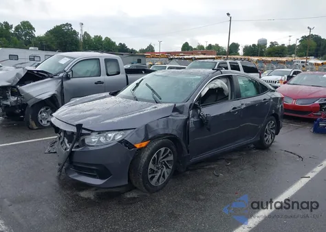 2016 Honda Civic Lx z USA, uszkodzony, nr VIN 2HGFC2F59GH556086